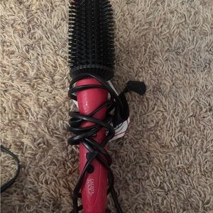 Hot Pink Curling Brush